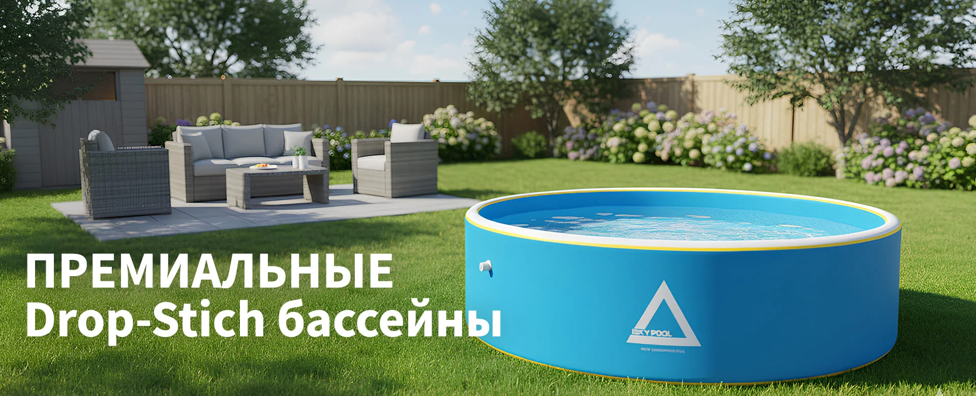 Надувной бассейн ISKYPOOL